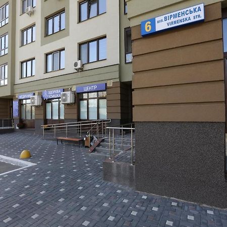 Видовая На 25 Этаже Kiev Exterior foto