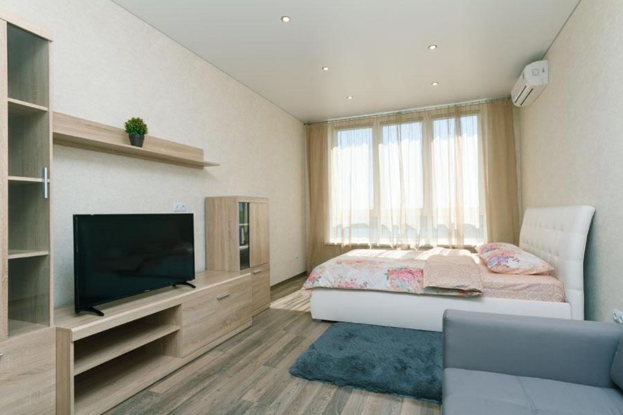 Видовая На 25 Этаже Kiev Exterior foto